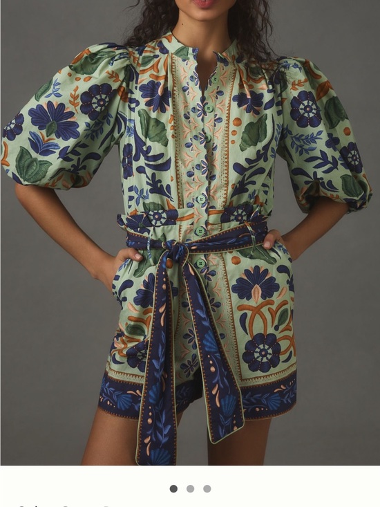 FARM Rio Pants - New FARM Rio Ocean Tapestry Romper
